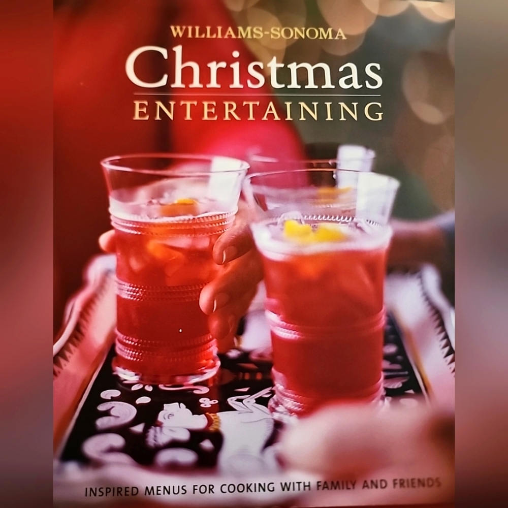 Christmas Entertaining Recipe Book [Williams-Sonoma] Hardcover